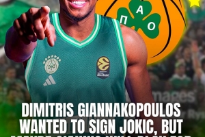 土耳其主帅高度评价字母哥 称希望未来可以在帕纳辛奈科斯合作