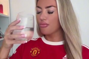 壮观的奖杯陈列室！网红美女带你参观伯纳乌球场！